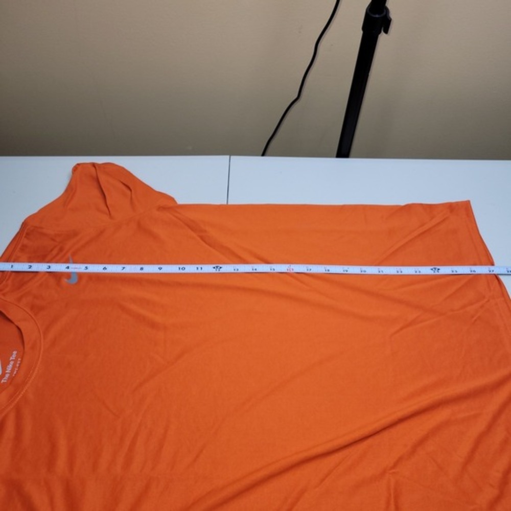 NWT Nike Men's Large L Rush Orange Legend Tee 727982-888 Performance Gym Shirt‎ - Picture 10 of 11